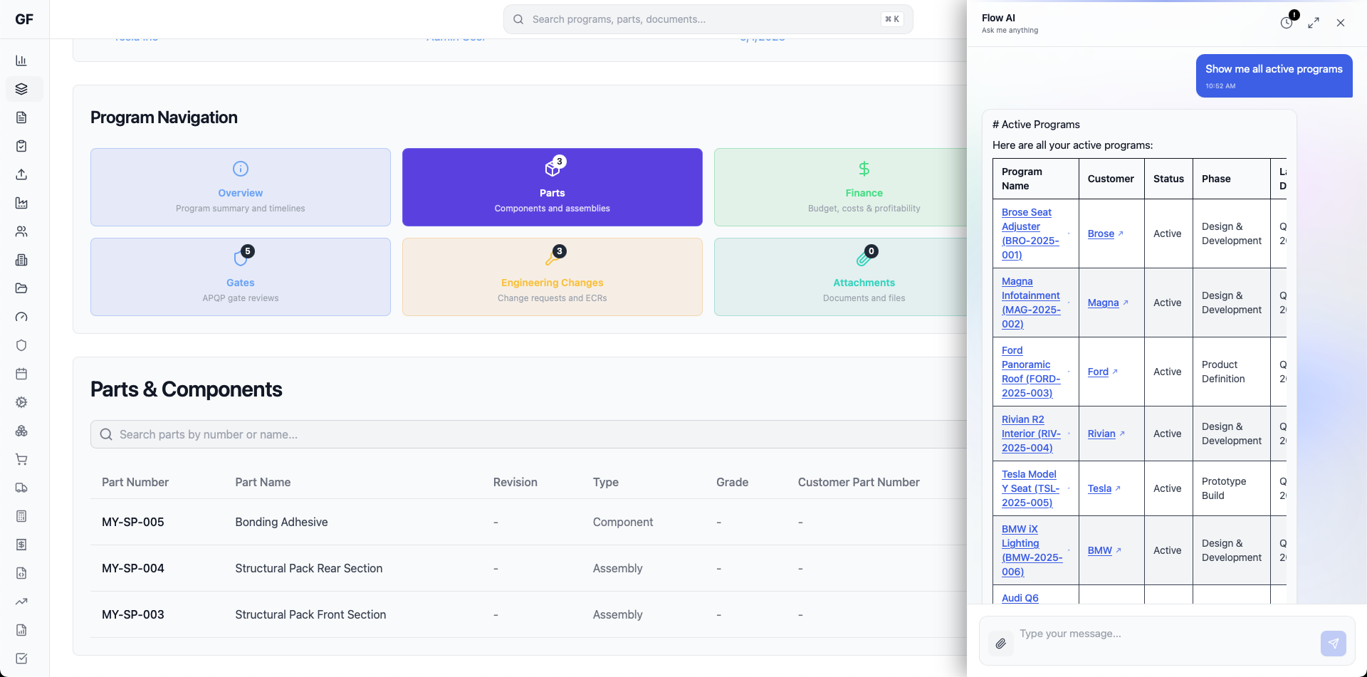 GatesFlow AI Assistant