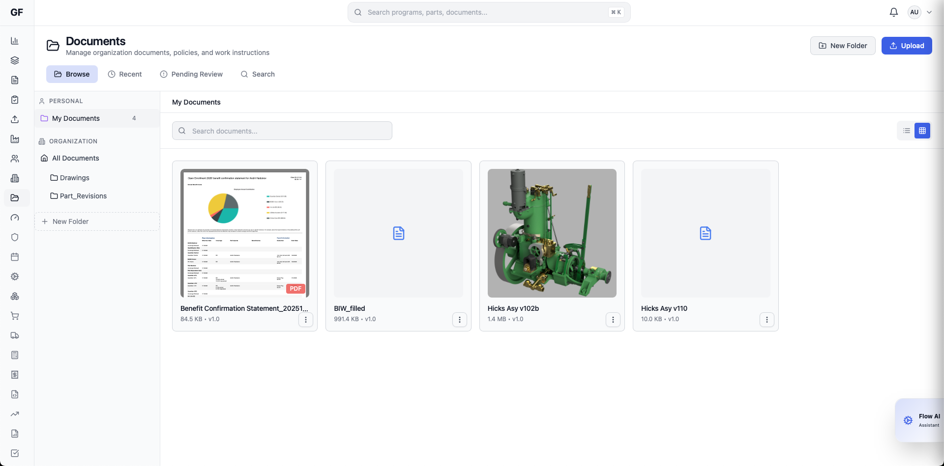 GatesFlow Shop Floor Control