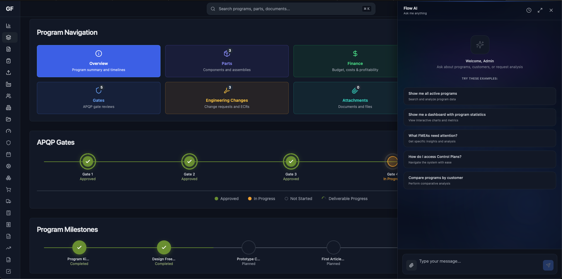 GatesFlow System Architecture