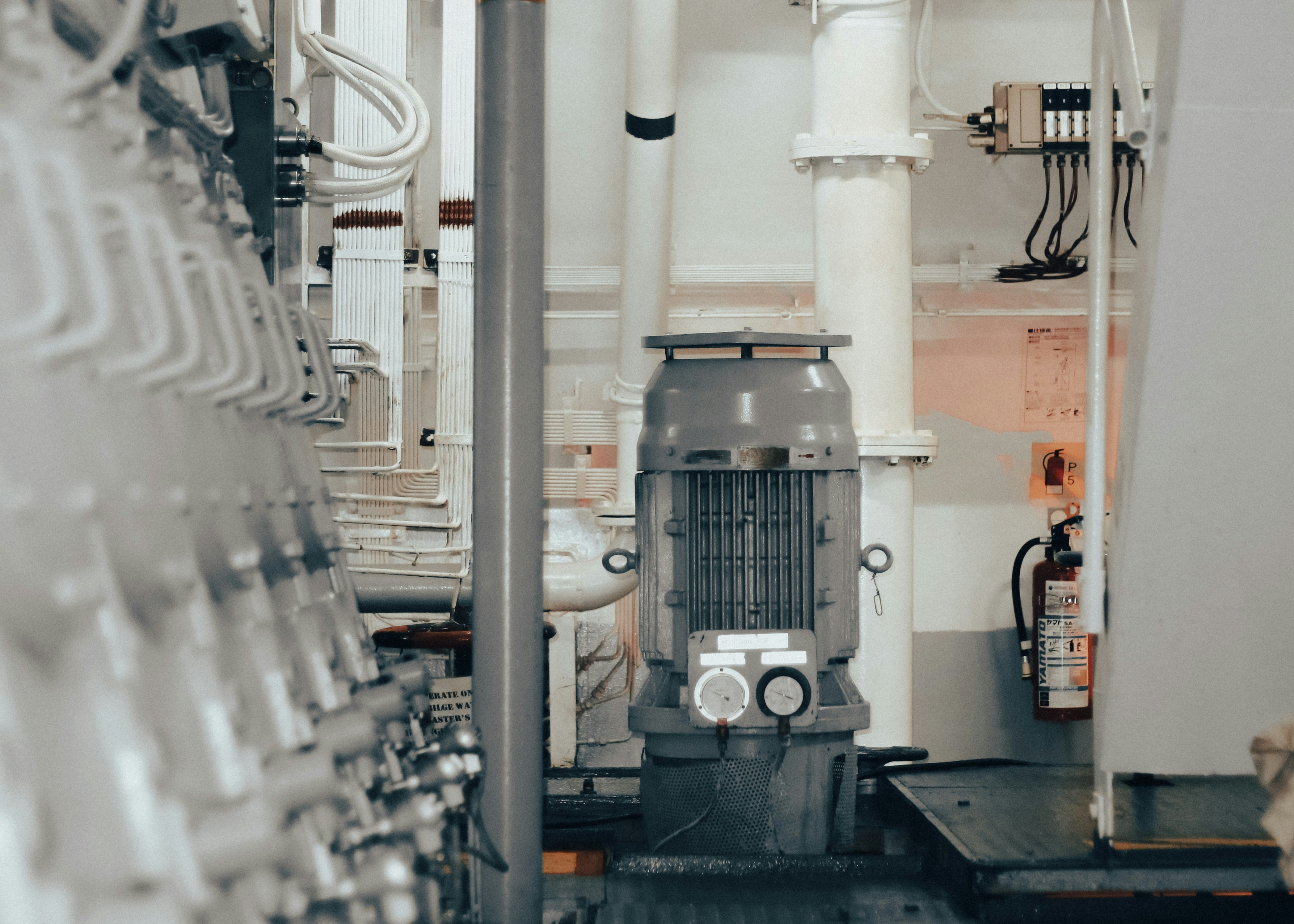 Electrical motor for predictive maintenance monitoring